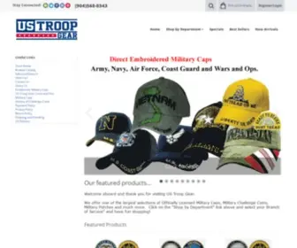 Ustroopgear.com(Military Caps) Screenshot