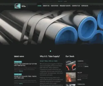 Ustubesupply.com(US Tube Supply) Screenshot