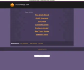 Ustudiodesign.com(寄る年波には勝てないのでしょうか) Screenshot