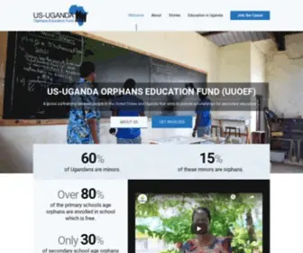 Usugandaorphans.org(US-Uganda Orphans Education Fund) Screenshot