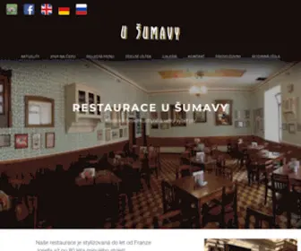 Usumavy.cz(Restaurace U Šumavy) Screenshot