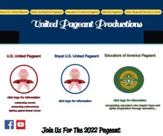 Usunitedpageant.com(HOME) Screenshot