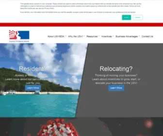 Usvieda.org(U.S. Virgin Islands) Screenshot