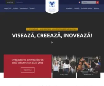 USV.ro(Universitatea „Ștefan cel Mare” din Suceava) Screenshot