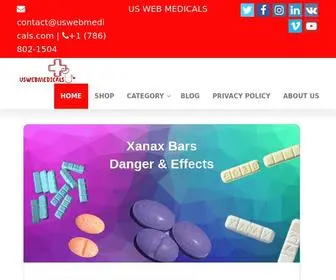 Uswebmedicals.com(US Web Medicals) Screenshot