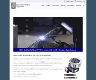 Usweldingcorp.net(United States Welding Corporation) Screenshot