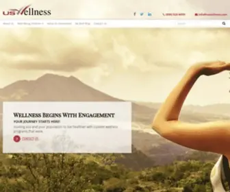 Uswellness.com(US Wellness) Screenshot