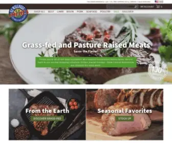 Uswellnessmeats.com(100% Grass) Screenshot