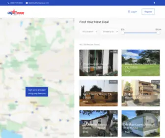 Uswholesalehomes.com(US Home Group) Screenshot