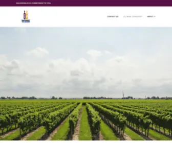 Uswinetransport.com(US Wine Transport USWT LTL) Screenshot