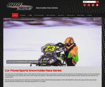 Usxcracing.com(Cor PowerSports) Screenshot