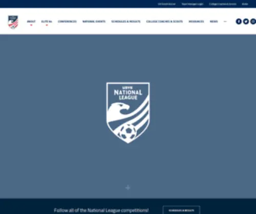 Usysnationalleague.com(National League) Screenshot