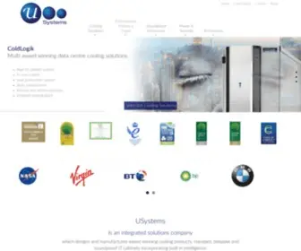 Usystems.co.uk(Data Centre Cooling Solutions) Screenshot