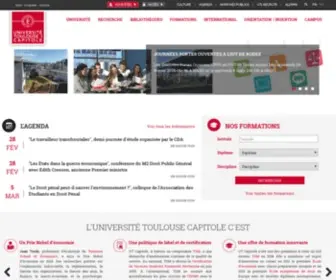 UT-Capitole.fr Screenshot