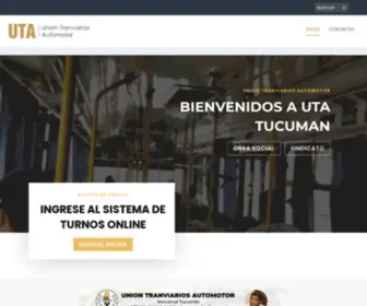 Uta-Tucuman.ar(UTA TUCUMAN) Screenshot