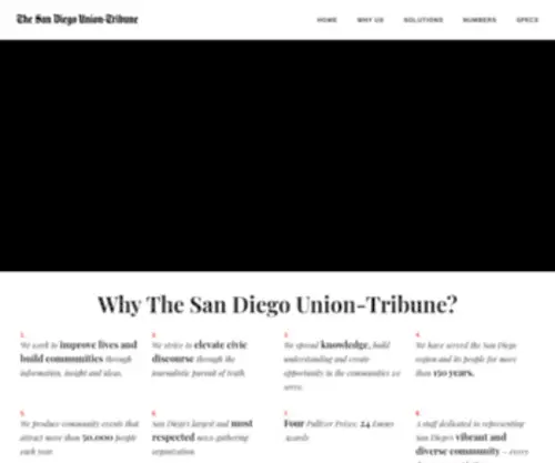 Utads.com(San Diego Advertising from U) Screenshot