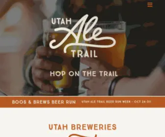 Utahaletrail.com(Utah Ale Trail) Screenshot