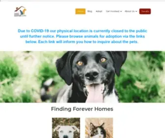 Utahanimals.org(Utah Animal Adoption Center) Screenshot