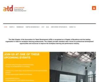 Utahatd.org(Utah ATD) Screenshot