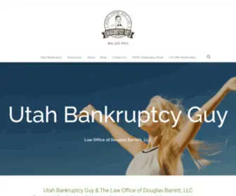 Utahbankruptcyguy.com(Doug Barrett) Screenshot