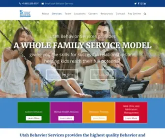 Utahbehaviorservices.com(Just another WordPress site) Screenshot