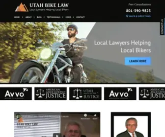 Utahbikelaw.com(Utah Bike Law) Screenshot