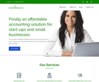 Utahbookkeepers.com(Utah Bookkeepers and Payroll Services) Screenshot