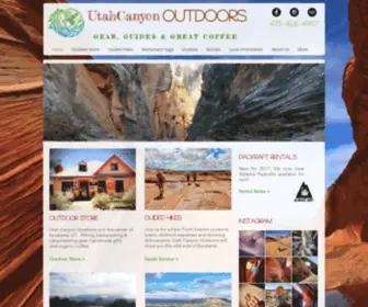 Utahcanyonoutdoors.com(Utah Canyon Outdoors) Screenshot