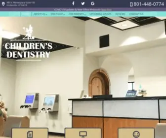 Utahchildrensdentistry.com(Home for Pediatric Dentistry and Orthodontics) Screenshot