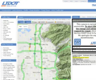 Utahcommuterlink.com(UDOT TRAFFIC) Screenshot