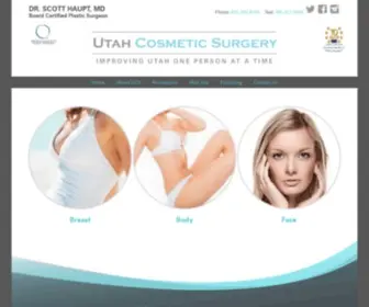 Utahcosmeticsurgery.com(Utah Cosmetic Surgery) Screenshot