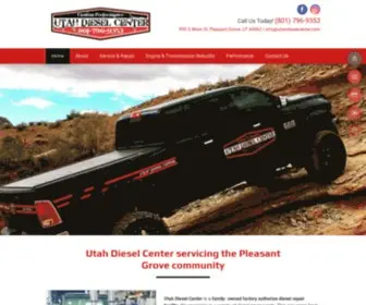 Utahdieselcenter.com(Pleasant Grove) Screenshot