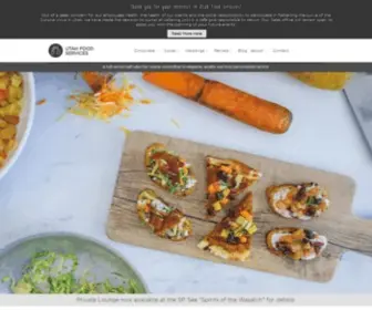 Utahfoodservices.com(Utah Food Services) Screenshot