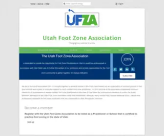 UtahfZa.org(Utah Foot Zone Association) Screenshot