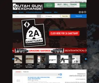 Utahgunexchange.com(Utah Gun Exchange) Screenshot