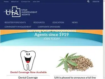 Utahia.org(Association for Independent Agents) Screenshot