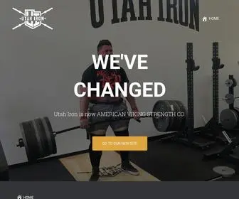 Utahirongym.com(Utah Iron Gym) Screenshot