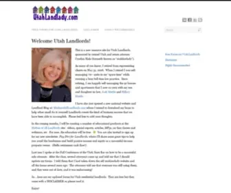 Utahlandlady.com(Welcome Utah Landlords) Screenshot