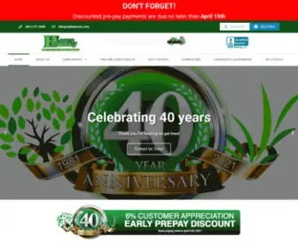 Utahlawncare.com(Layton Lawn Care) Screenshot