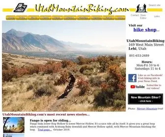 Utahmountainbiking.com(Utah Mountain Biking) Screenshot