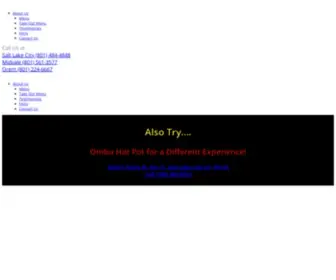 Utahombugrill.com(We opened because we wanted to give Utah it’s first all) Screenshot