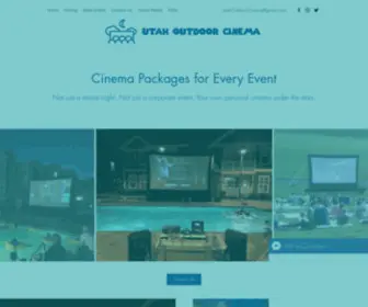 Utahoutdoorcinema.com(Utah Outdoor Cinema) Screenshot