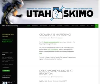 Utahskimo.org(Utah Ski Mountaineering) Screenshot