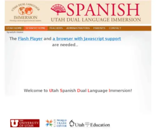 Utahspanishdualimmersion.org(Utah Spanish Dual Immersion) Screenshot