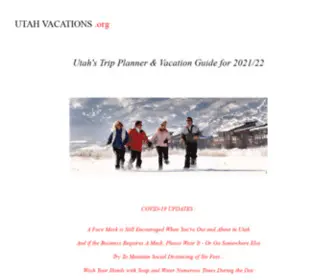 Utahvacations.org(The Insider's Guide to Park City Utah) Screenshot