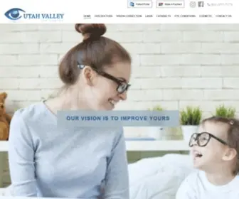 Utahvalleyeye.com(At Utah Valley Eye Center our vision) Screenshot