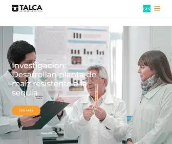 Utalca.cl(Universidad de Talca) Screenshot