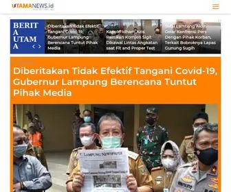 Utamanews.id(Utama dan Terpercaya) Screenshot