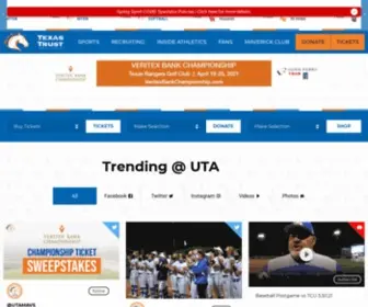 Utamavs.com(University of Texas Arlington Athletics) Screenshot