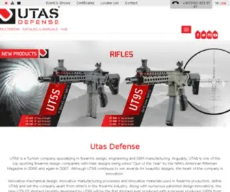 Utasarms.com(Utaþ is a Turkish company) Screenshot